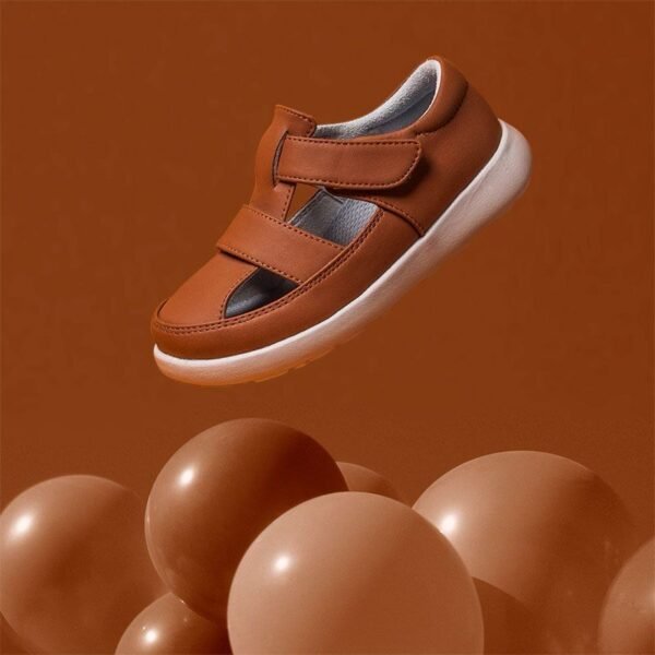 Baskets Enfant Comfort - Couleur Moka