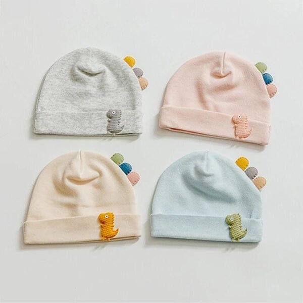Lot de 04 bonnets pour nouveau-nés