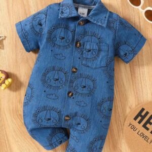 Salopette pour bébé en jean