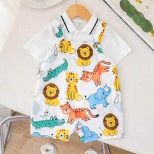 Ensemble salopette Party Animals