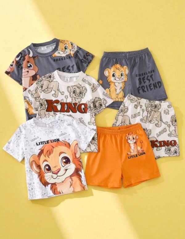 KIT ENSEMBLE T-SHIRT ET SHORT A MANCHES COURTES