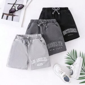 Lot de 03 shorts, style décontracté et polyvalent