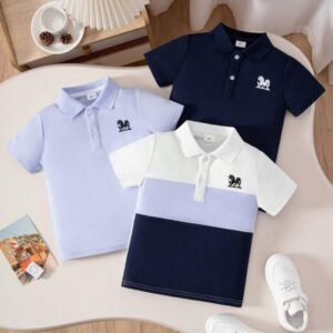Lot de 03 polos classiques